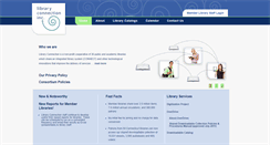 Desktop Screenshot of libraryconnection.info